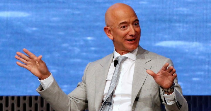 Jeff Bezos space agency says Blue Origin will take 1st woman to the moon - National