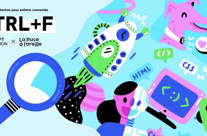 "CTRL + F", a new technology podcast for children ages 8 to 12 and their parents