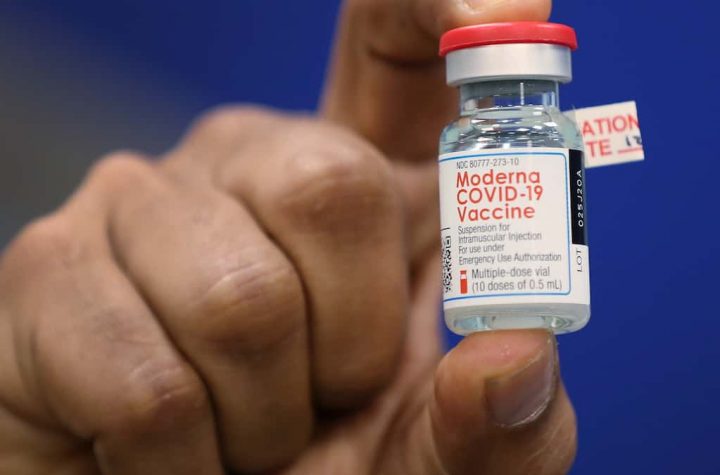 More than half of Canadian adults have been vaccinated with the modern vaccine