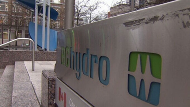 Reducing BC Hydro Rates, Customers Receiving One Time Credit
