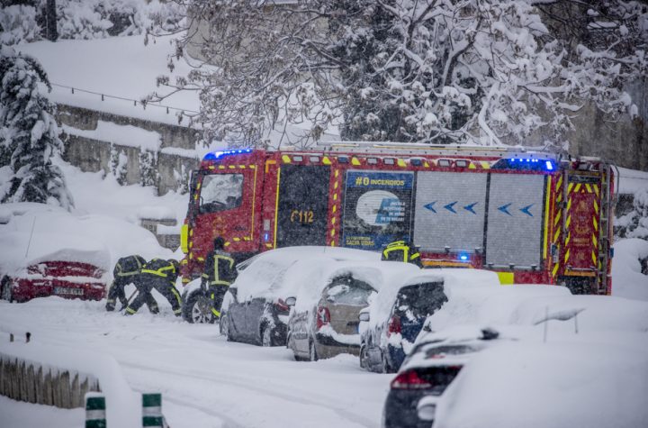 Spain |  The blizzard creates chaos, with three dead
