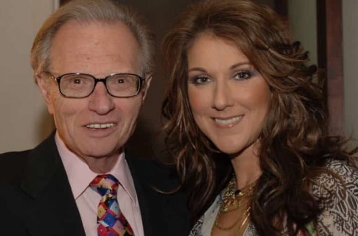 Celine Dion, sad to learn of Larry King's death
