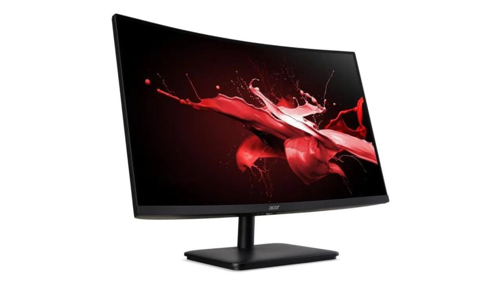 This 27 "(165 Hz and 1 ms) curved gaming screen drops to 274 euros