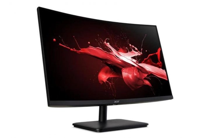 This 27 "(165 Hz and 1 ms) curved gaming screen drops to 274 euros