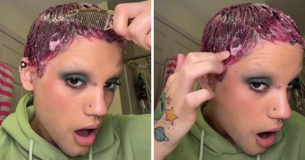 Another TickTalk user applied gorilla glue to her hair despite warnings