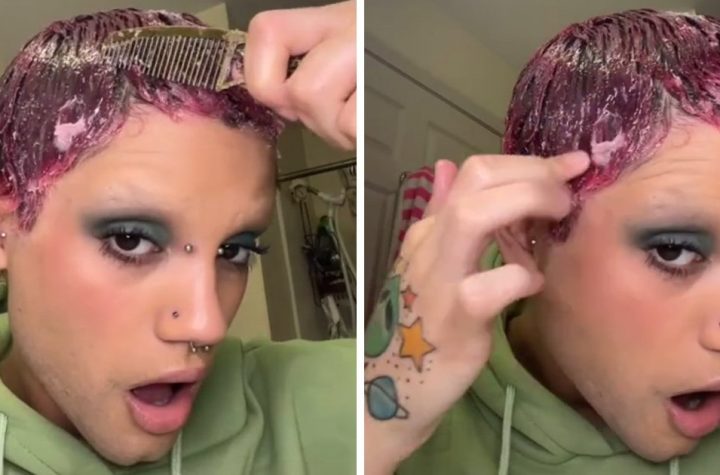 Another TickTalk user applied gorilla glue to her hair despite warnings