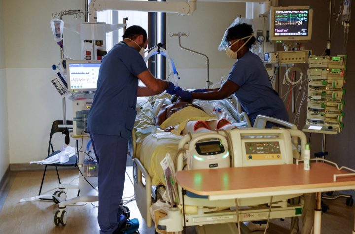 Hospital stress is high, and intensive care admissions are on the rise
