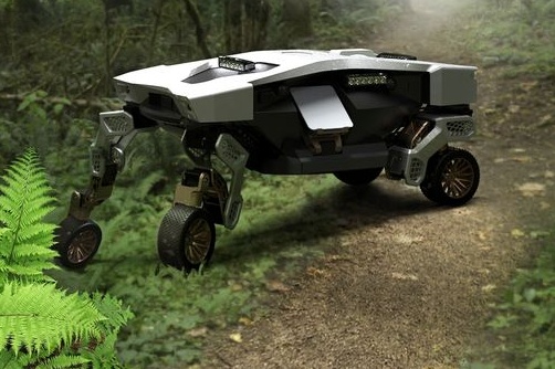 Hyundai unveils robotic version of rolling, crawling vehicle