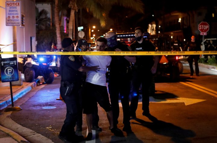 Imposed a curfew on Miami Beach Revelers
