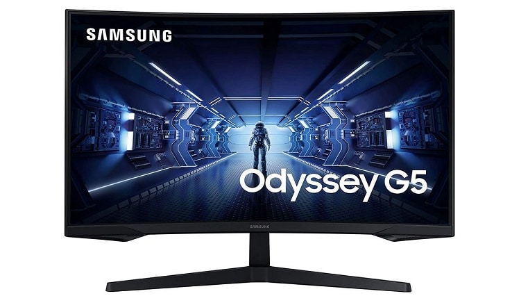 Image 1 : Écran PC Gaming incurvé Samsung Odyssey G5 32 pouces passe à 289 € chez Amazon