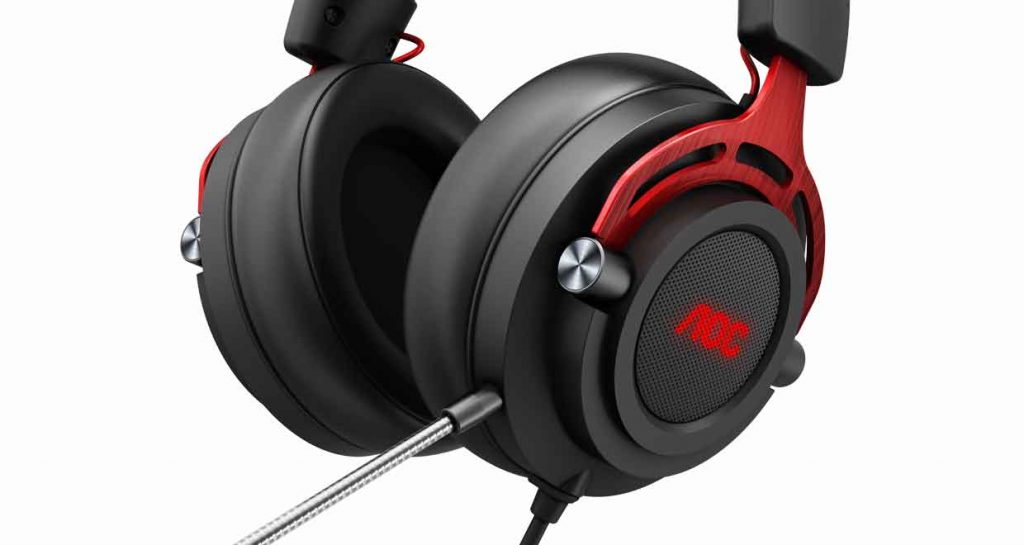 GH200 and GH300, announced the first models of AOC gaming headsets