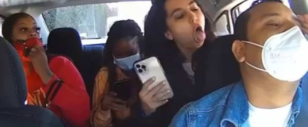 Wearing masks: Three women slap an Uber driver and cough at him