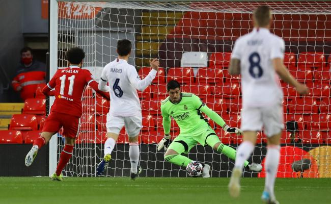 Champions League - Quarterfinals - Champions League: A great Thibaut Courtois' Real Madrid beat Liverpool to reach Chelsea in the semi-finals