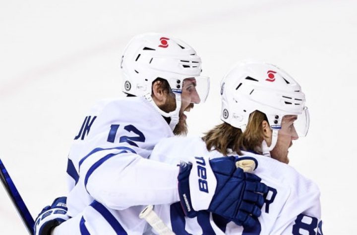 NHL: Alex Galchenyuk scores for Maple Leafs Outstanding in Flames