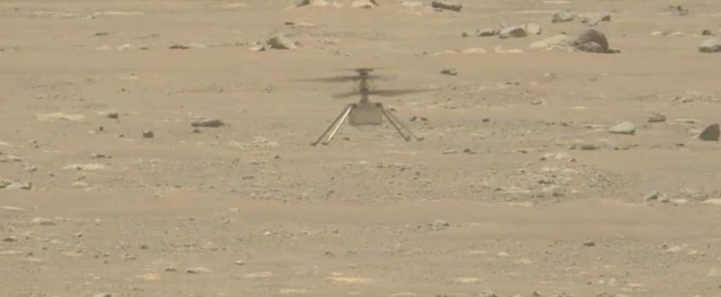 The ingenuity helicopter will fly to Mars for the second time, more and more