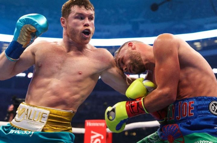 Alvarez unites super middleweight titles