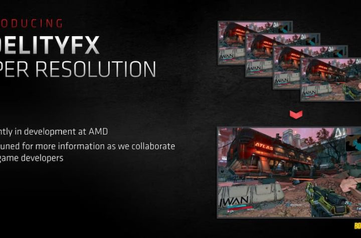 Describes the patented gaming super resolution filed by AMD