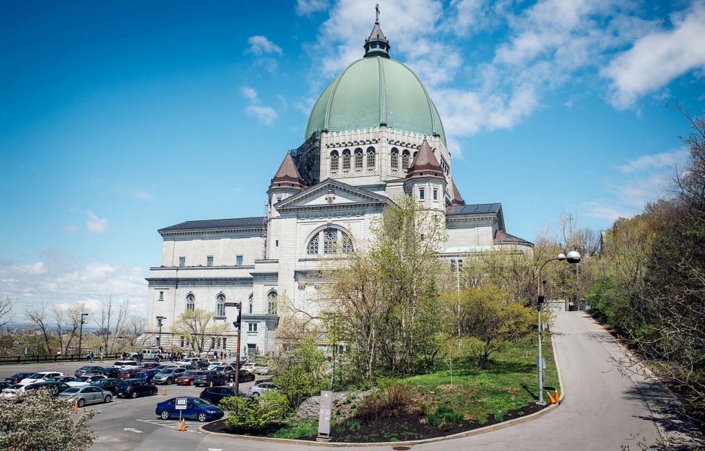 Reconstructions of the St. Joseph Oratory were halted