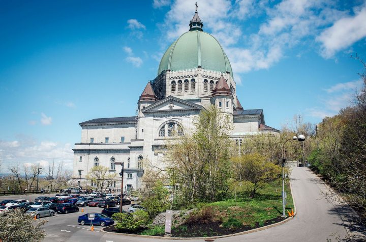 Reconstructions of the St. Joseph Oratory were halted