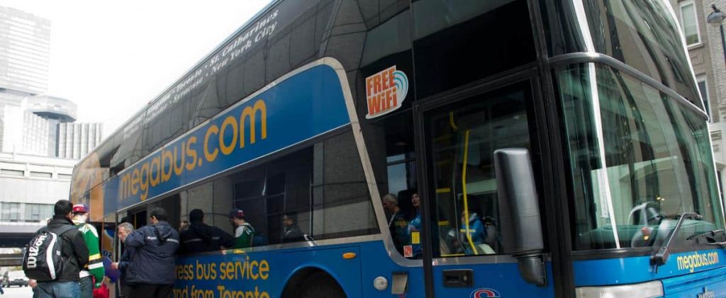 The megabus will replace the Greyhound shutdown with better service
