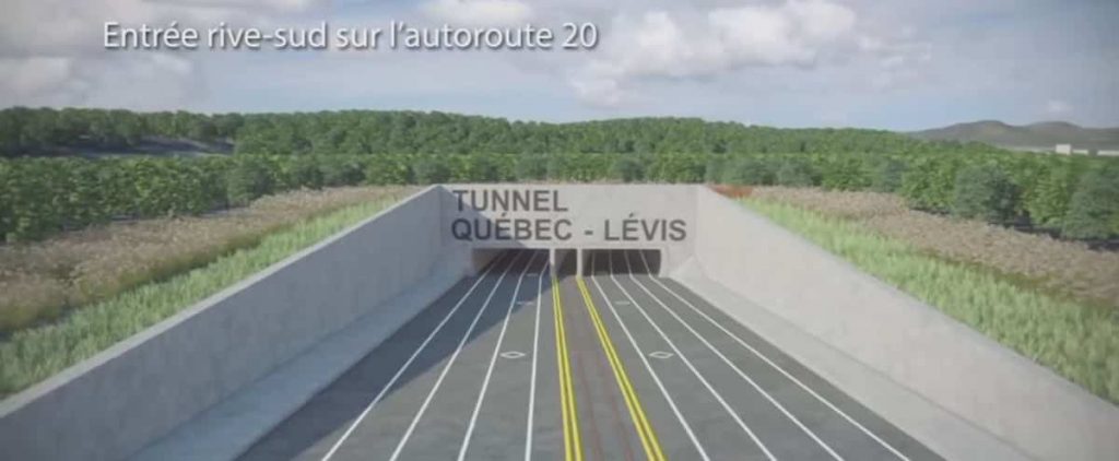 The road network plan for the Quebec area was unveiled on Monday