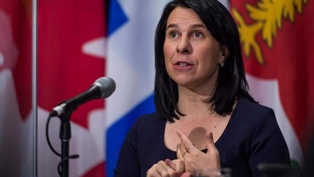 Valerie Plante condemned the lack of Quebec representation at CH