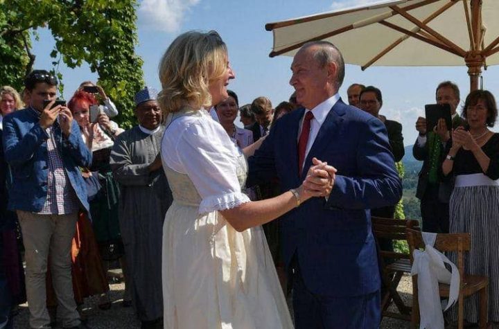 An important position for the person who danced with Putin