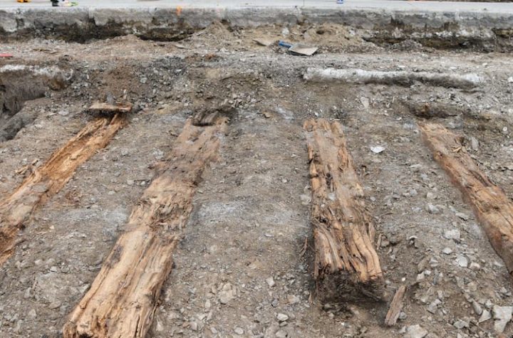 Archaeological excavations on the way to the future tramway