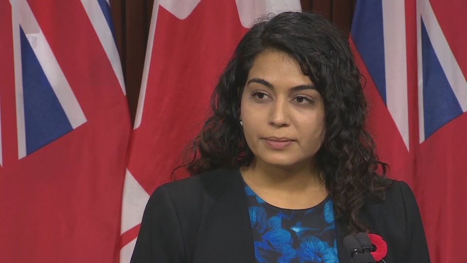 NDP Deputy Leader Sara Singh