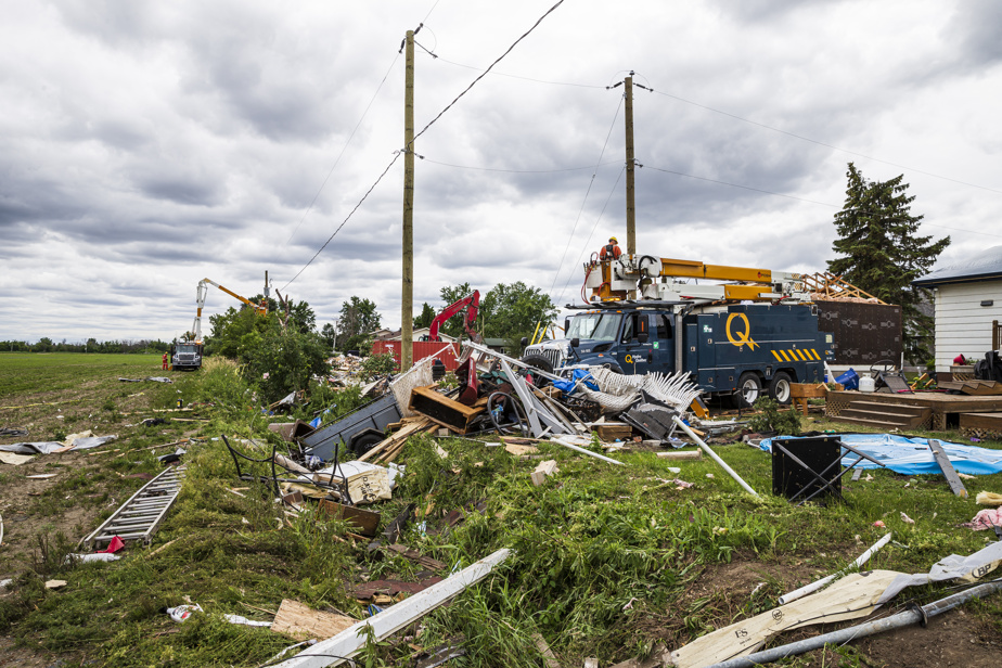 Four tornadoes hit Quebec on Monday