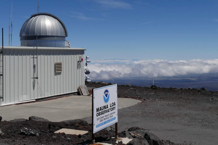 Hawaii Observatory Measure |  New record for ration as CO2 in air