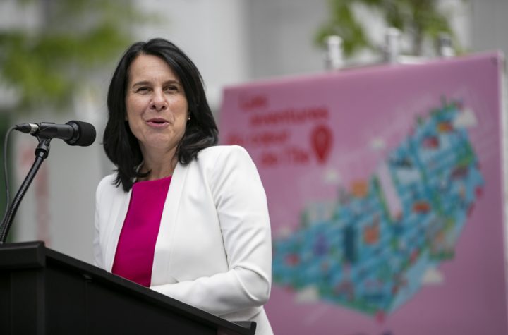 Reopening borders |  Valerie Plante is impatient to welcome tourists