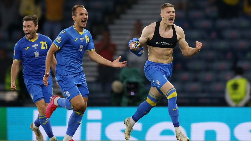 Ukraine joins England in Euro: Quarterfinals