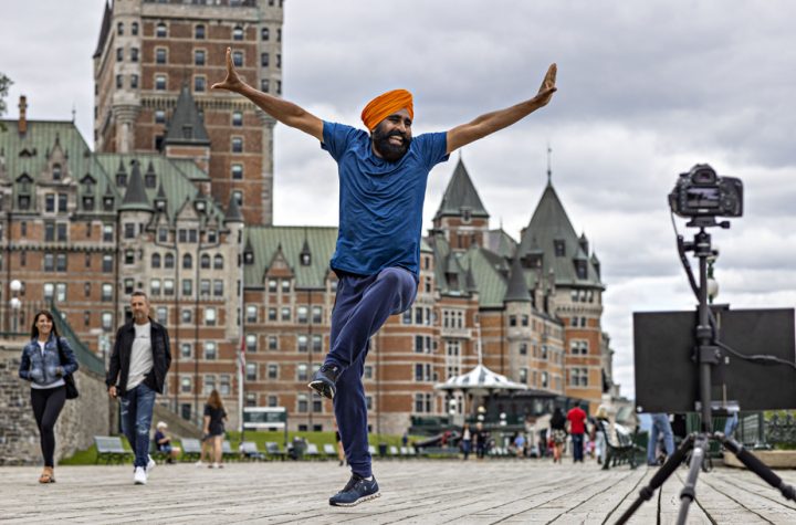 The web phenomenon Gurdeep Panther is emerging in Quebec