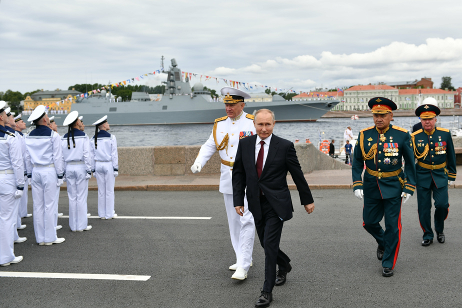 According to Putin, the Russian navy is capable of destroying "any target"