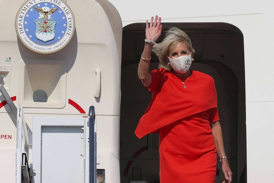 Jill Biden arrives in Tokyo