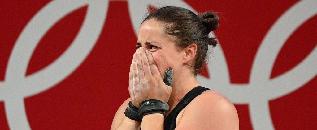 Quebec weightlifter Maud Charon covered himself with gold