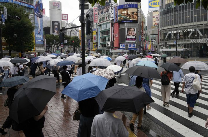 A new tropical storm is heading towards Tokyo