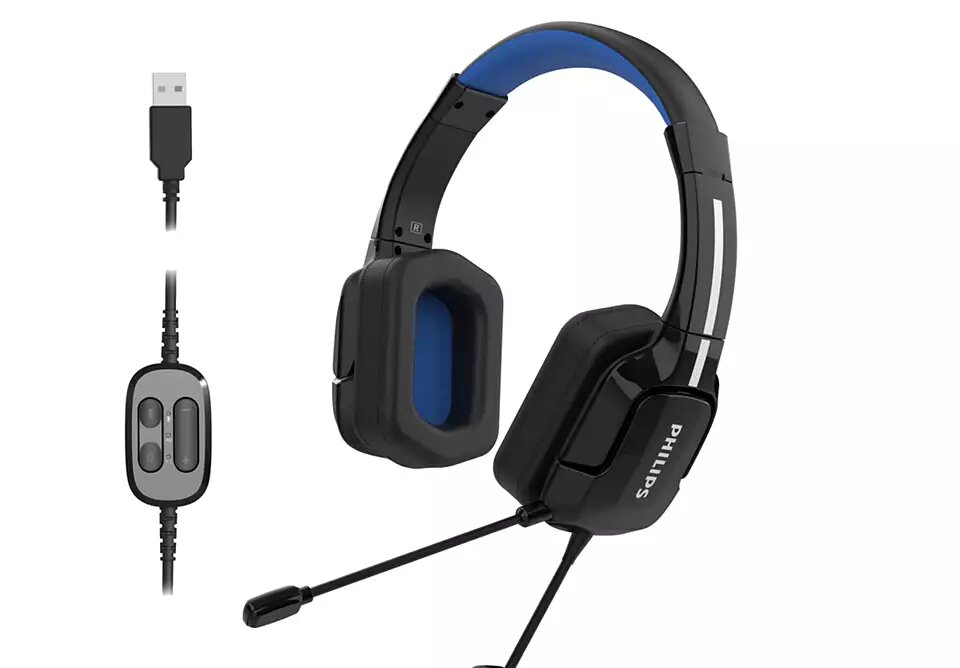 Image 2 : Philips lance ses deux premiers micro-casques gaming