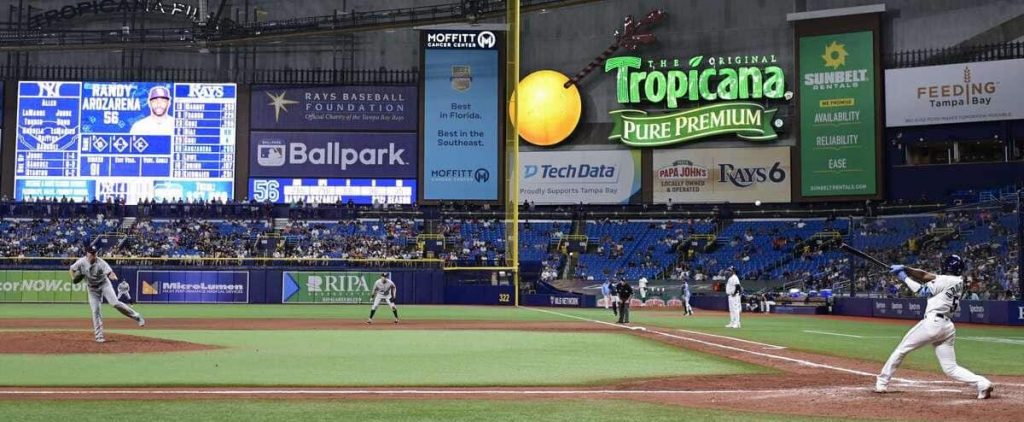 The rays look towards Tampa