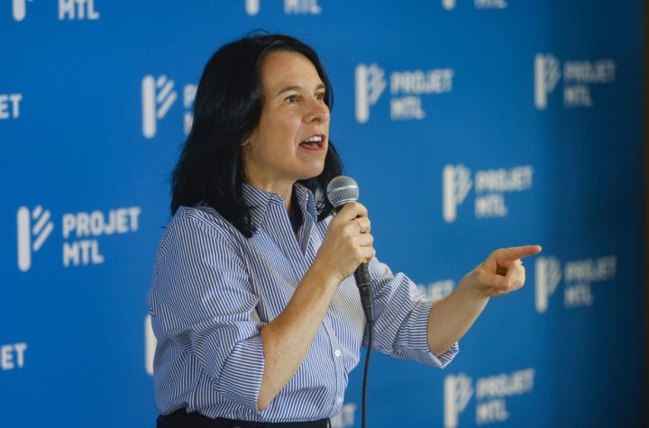 Official launch of the Project Montreal campaign |  Valerie Plante "Pump Up"