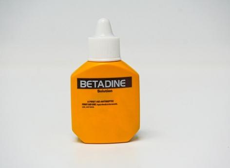 Rinsing the mouth with betadine is "ineffective" and dangerous