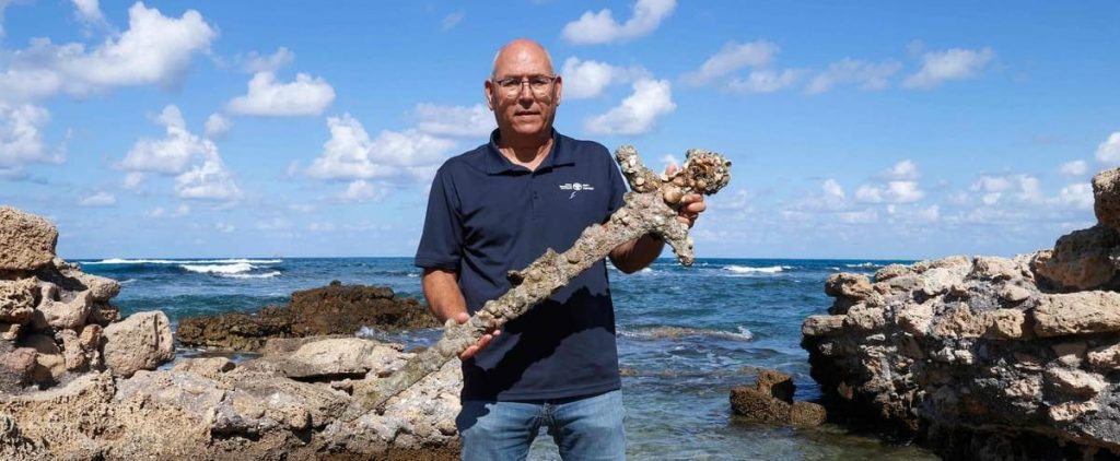 A 900-year-old Crusader sword was found by a diver in Israel