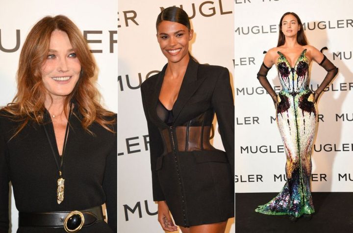 Carla Bruni, Tina Kunake and Irina Sheikh are 31st for Theory Mugler