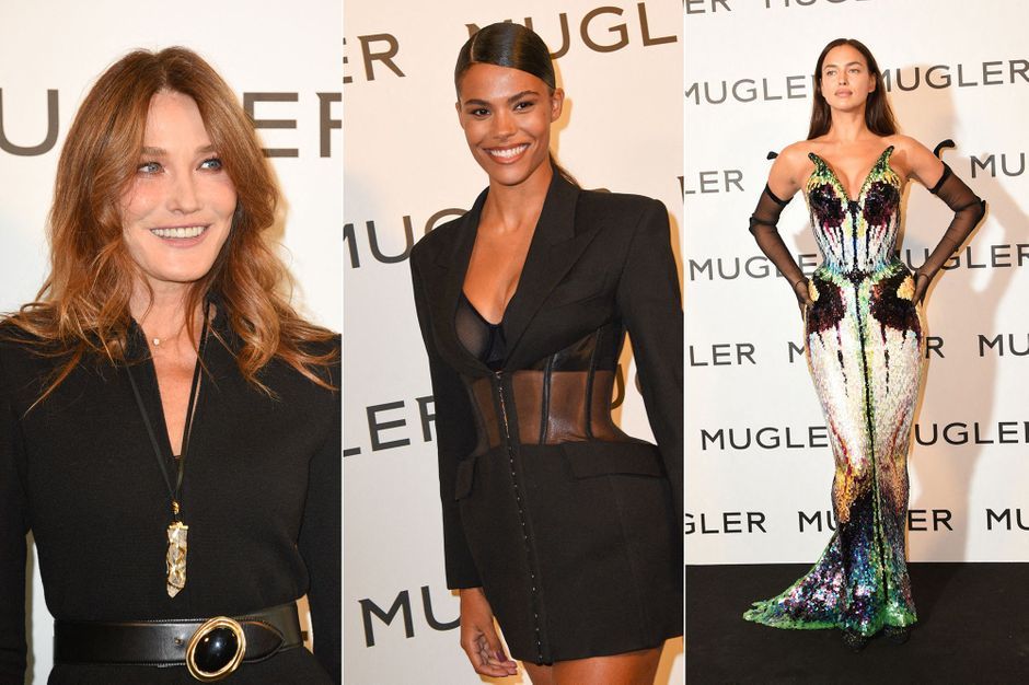 Carla Bruni, Tina Kunake and Irina Sheikh are 31st for Theory Mugler