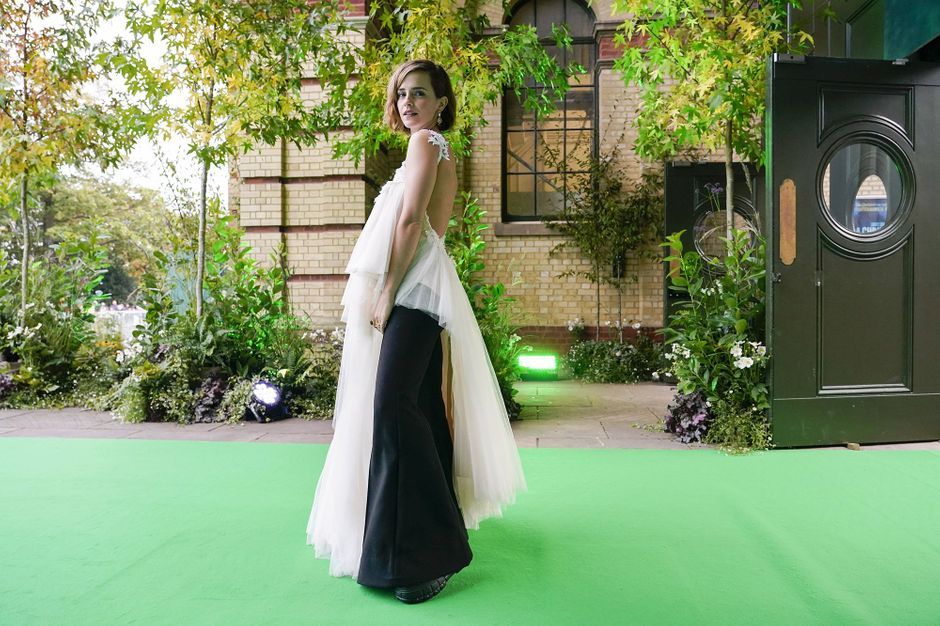 Emma Watson, a stunning return to the "green carpet"
