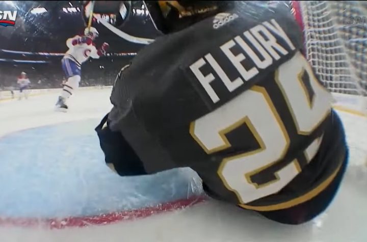 Mark-Andre Fleury avenges from the Golden Knights