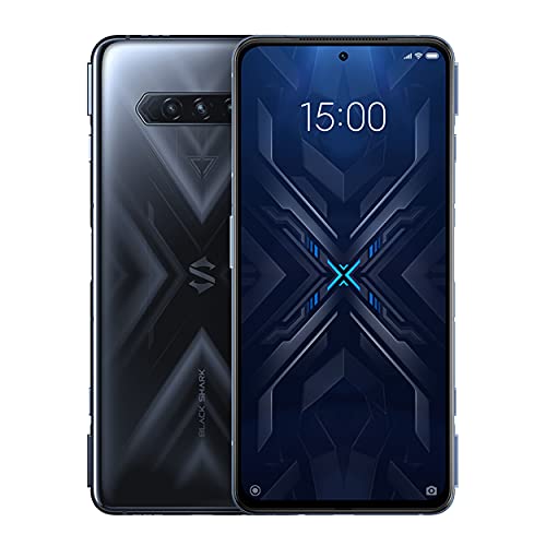 Black Shark4 [5G] - 6 + 128 GB smartphone, 6.67 ”screen, 144Hz, Snapdragon 870, 48 Mpx, triple cameras, 4500 mAh battery, LPDDR5, RAM + UFS3.1 storage, Black (global version)