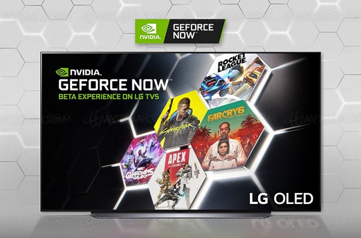 Cloud Gaming GeForce Now nVivia sur Smart TV LG