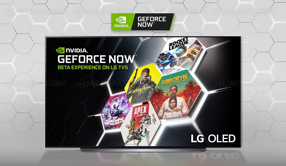 Cloud Gaming GeForce Now nVivia sur Smart TV LG